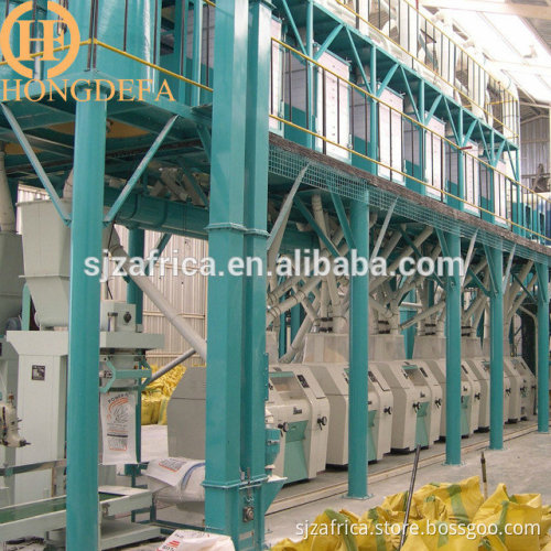 2T / H Middle Flour Mill Machinery Prices